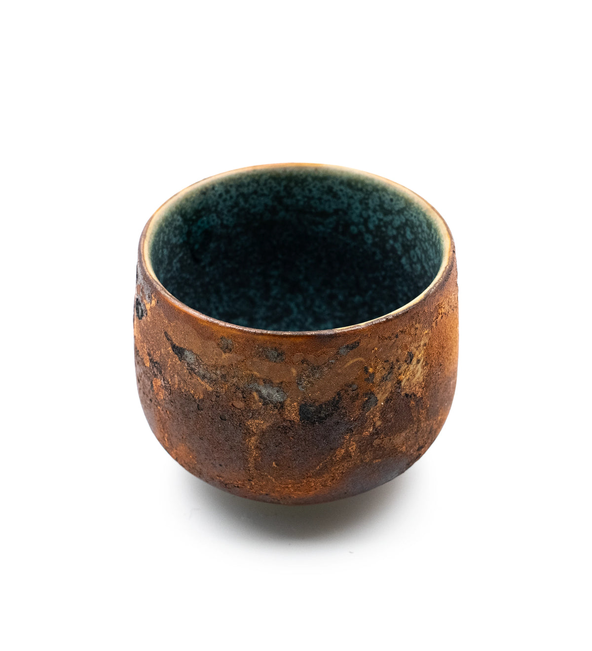 Stone Flower Beizi 042, high angle showing the interior glaze