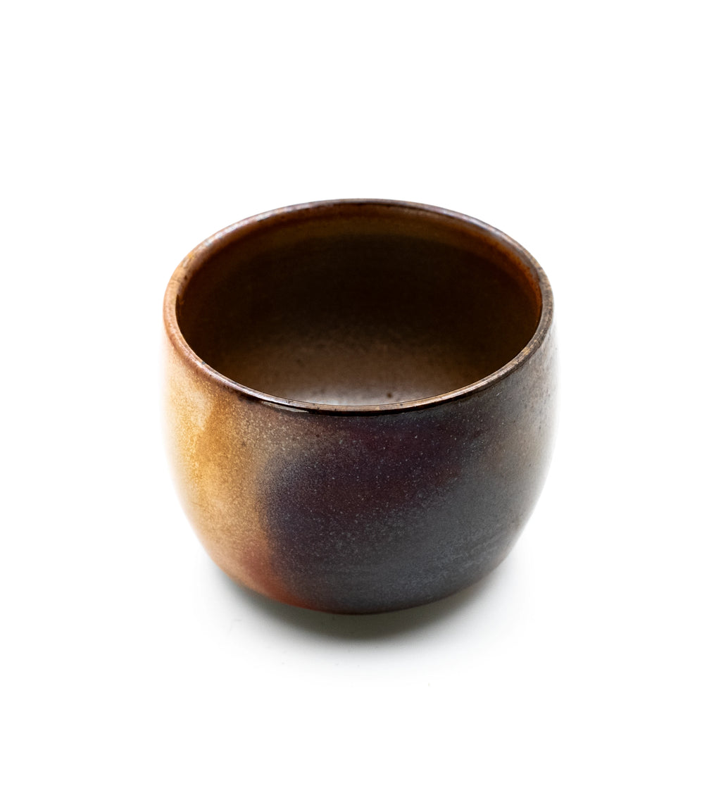 Wood Fire Beizi 043, high angle showing the interior glaze