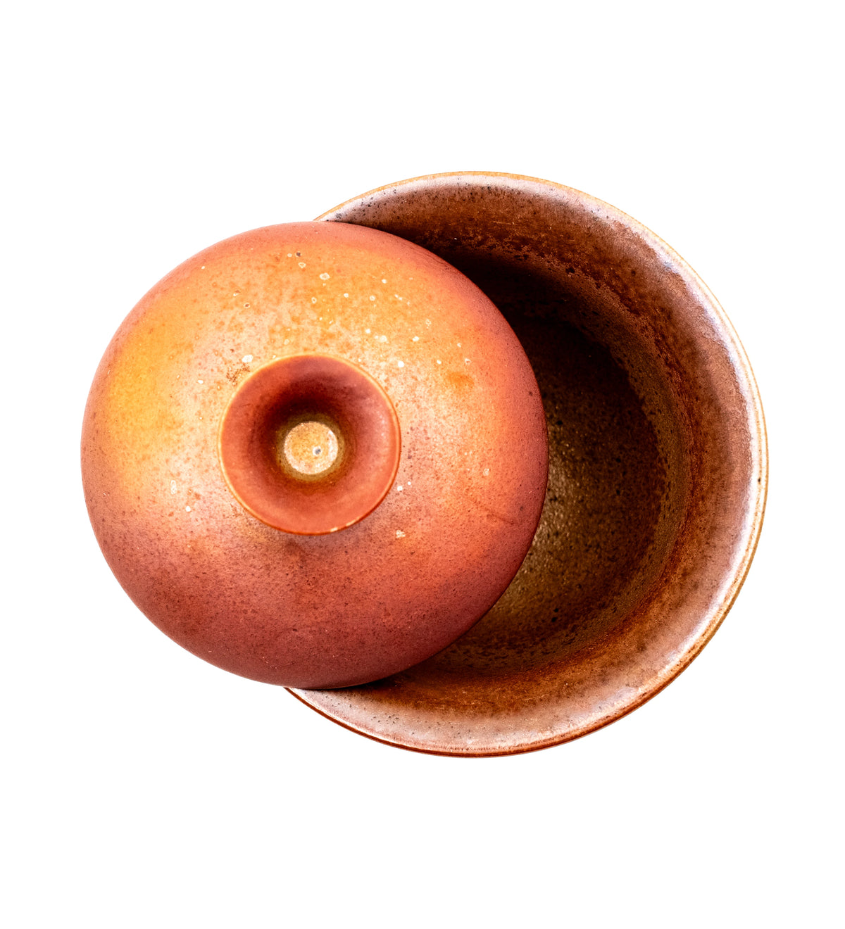 Wood Fire Gaiwan 015, top-down view of the interior